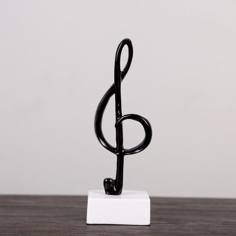 Sculpture Contemporaine <br/> Note de Musique Design