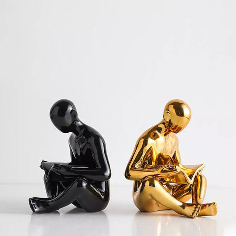 Sculpture Moderne <br/> Serre-Livre Design