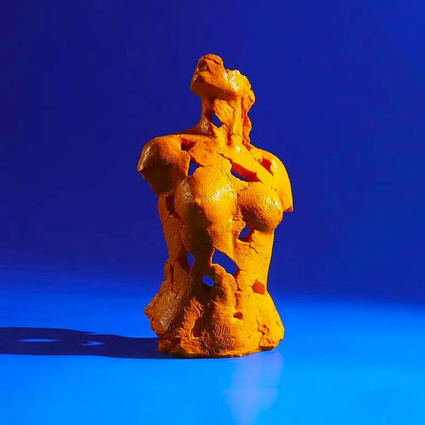 Sculpture Contemporaine <br/> Buste Sculpture Couleur