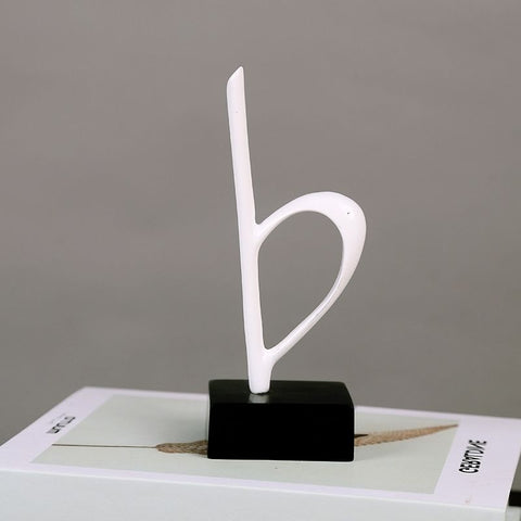 Sculpture Contemporaine <br/> Note de Musique Design