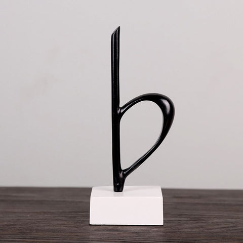 Sculpture Contemporaine <br/> Note de Musique Design