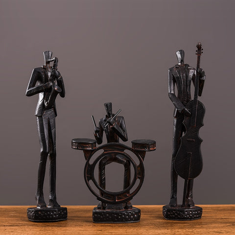 Statue Homme <br/> Figurine Musicien