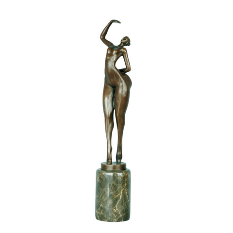 Bronze Femme 'Pose' en bronze 44 cm