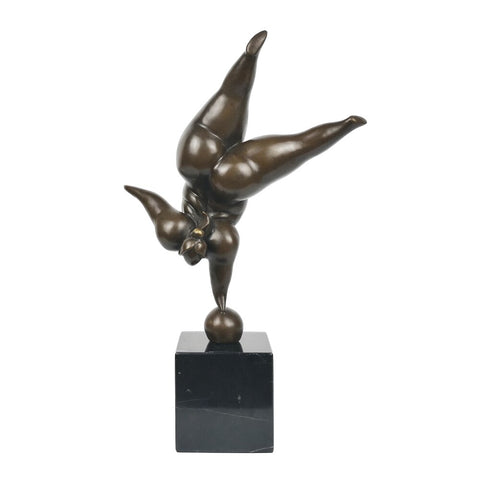 Sculpture Botero Femme en bronze 34 cm