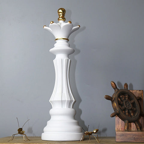 Sculpture Contemporaine <br/> Pièce Échec Déco