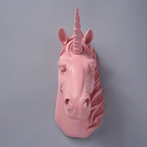 Sculpture Murale Licorne <br/> Statue Murale Contemporaine