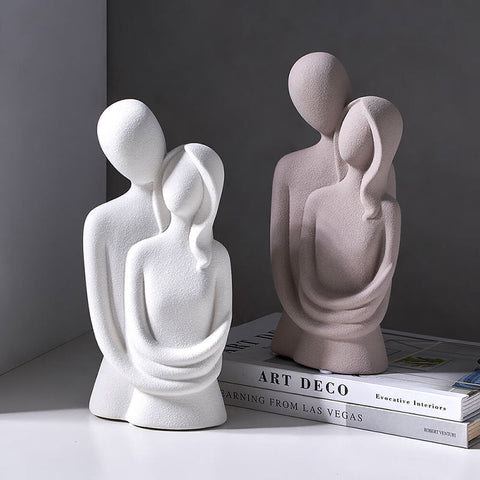 Statue <br/> Couple Enlacé