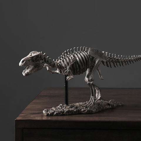 Sculpture Moderne <br/> Squelette Dinosaure Décoration