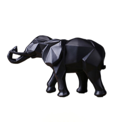 Statue Éléphant <br/> origami 15 cm