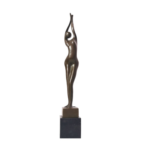 Sculpture Bronze <br/> Statuette Bronze Femme 53 cm