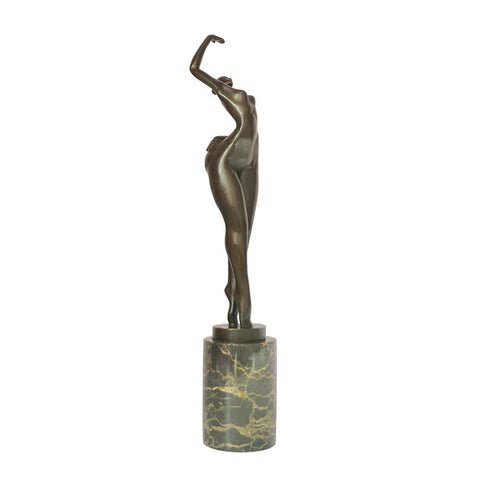 Bronze Femme 'Pose' en bronze 44 cm