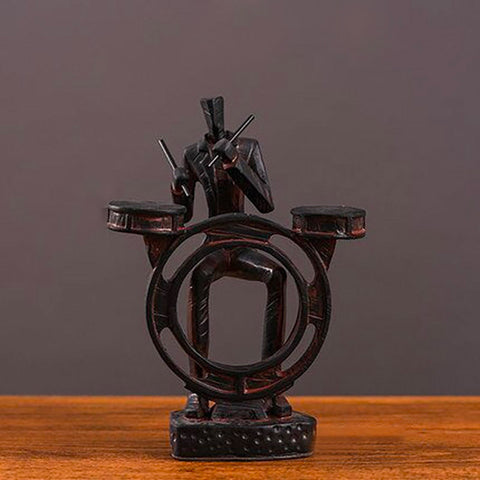 Statue Homme <br/> Figurine Musicien