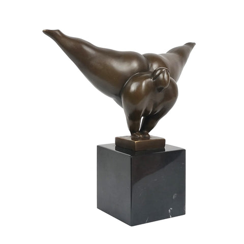 Sculpture Bronze Femme ronde 22 cm