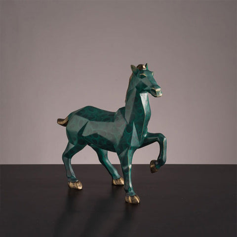 Statue Cheval <br/> Géométrique