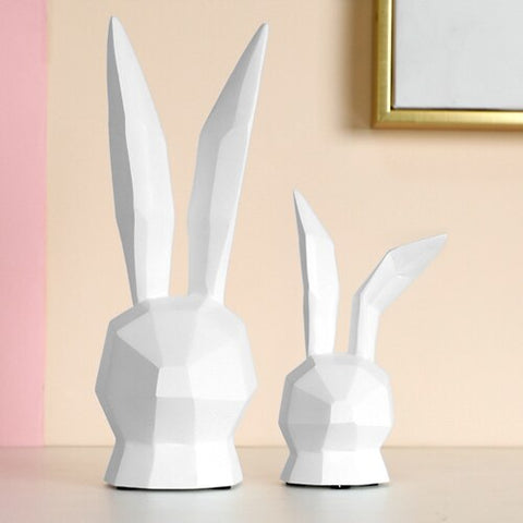 Statuette Lapin Origami