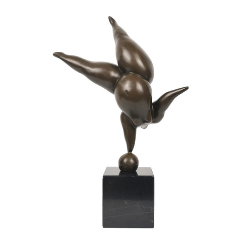 Sculpture Botero Femme en bronze 34 cm