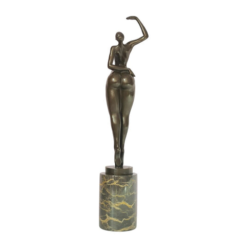 Bronze Femme 'Pose' en bronze 44 cm