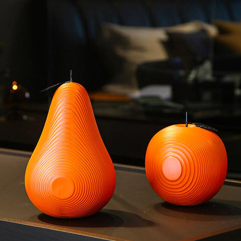 Sculpture Contemporaine <br/> Fruits Décoratifs en Résine