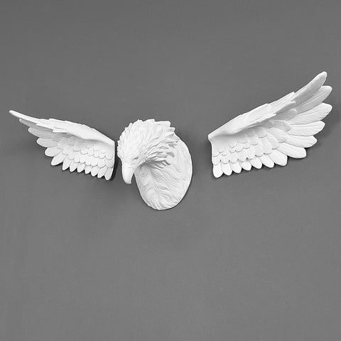Sculpture Murale Aigle <br/> Décoration Murale Originale