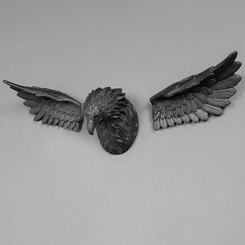 Sculpture Murale Aigle <br/> Décoration Murale Originale