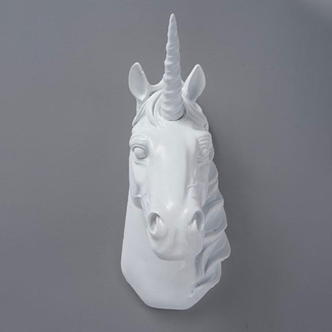 Sculpture Murale Licorne <br/> Statue Murale Contemporaine