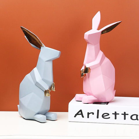 Statue Lapin <br/> Origami