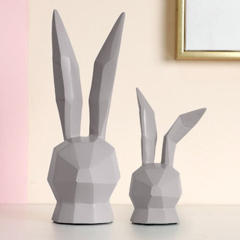 Statuette Lapin Origami