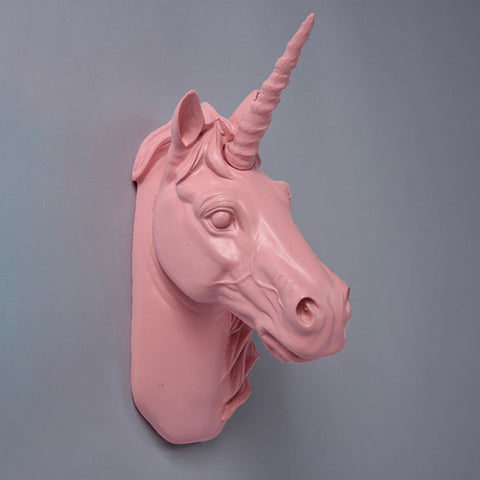 Sculpture Murale Licorne <br/> Statue Murale Contemporaine