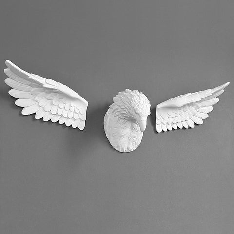 Sculpture Murale Aigle <br/> Décoration Murale Originale