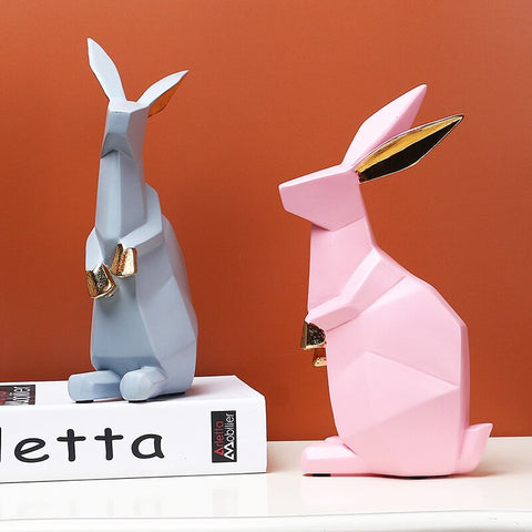 Statue Lapin <br/> Origami