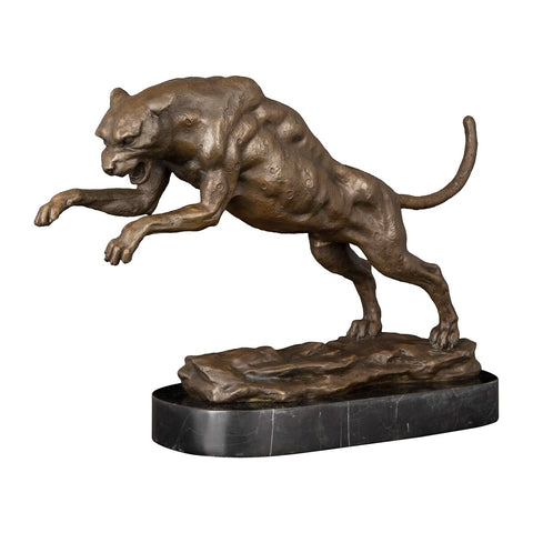 Léopard en Bronze 23 cm
