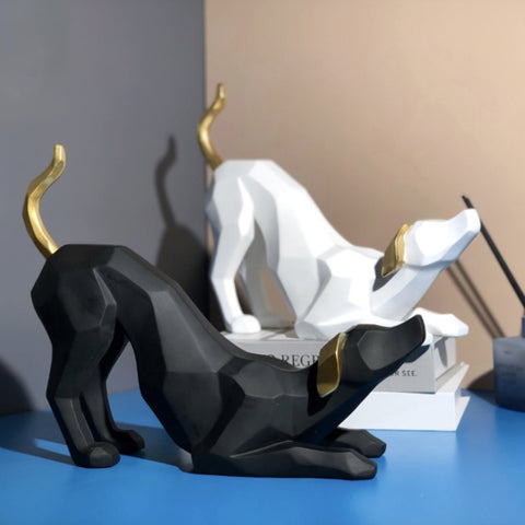 Statue Chien <br/> Origami