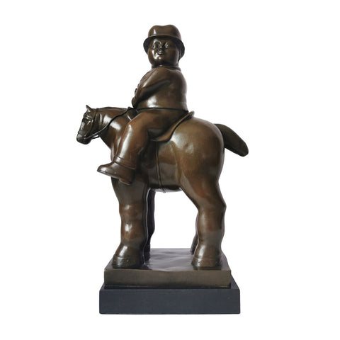 botero homme a cheval