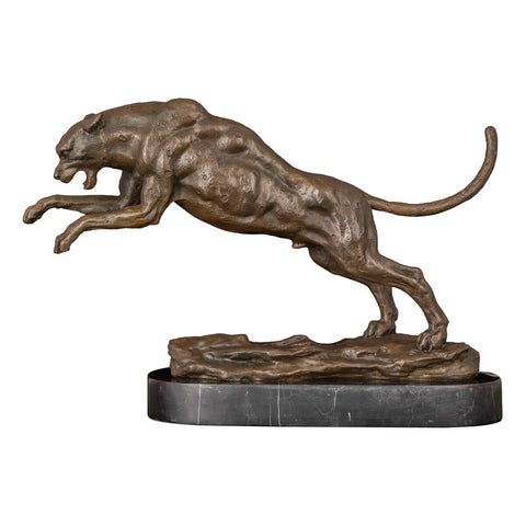 Léopard en Bronze 23 cm