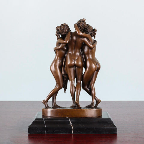 Bronze Les Trois Grâces 25 cm