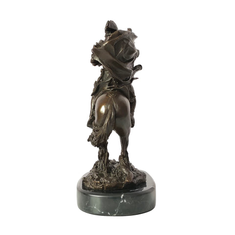 Statue Napoléon à Cheval en Bronze 29 cm