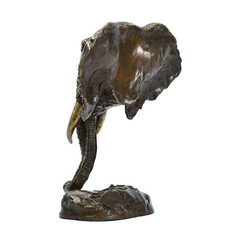 Bronze Animalier Éléphant 20 cm