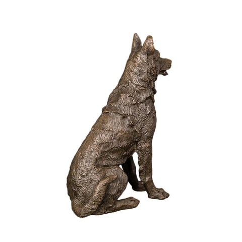 Sculpture Bronze Animalière <br/> Chien 20 cm