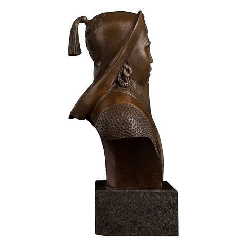 Genghis Khan Bronze 21 cm