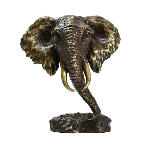 Bronze Animalier Éléphant 20 cm