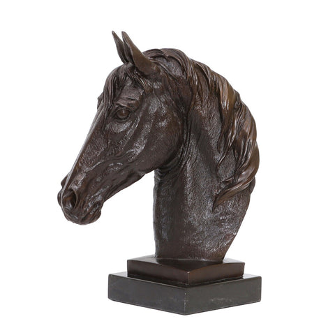 bronze cheval mene
