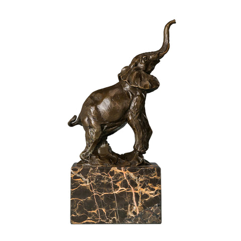 Éléphant en Bronze 29 cm