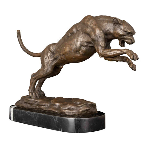 Léopard en Bronze 23 cm