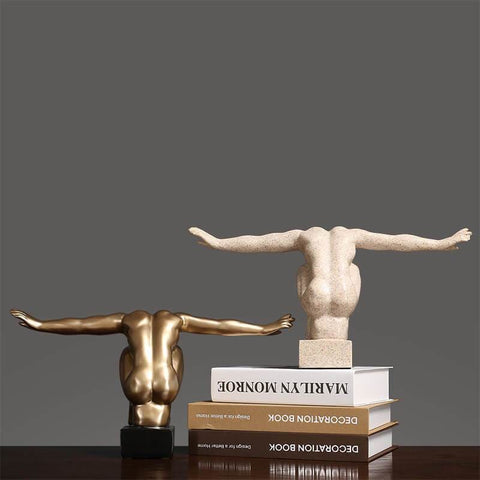 Statue Homme <br/> Athlète Penseur