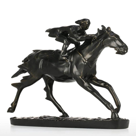 Statue Cheval en Bronze <br/> Moderne 21 cm