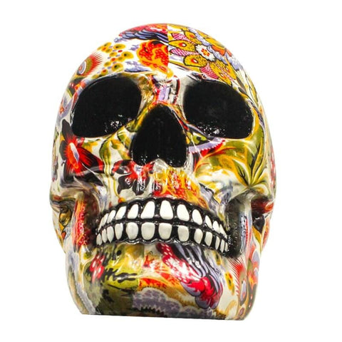 Statue Tête de Mort <br/> Mexicaine 15 cm