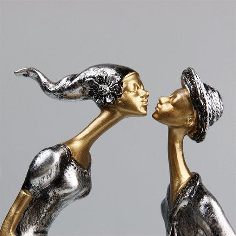 Statue Moderne <br/> Couple d'Amoureux