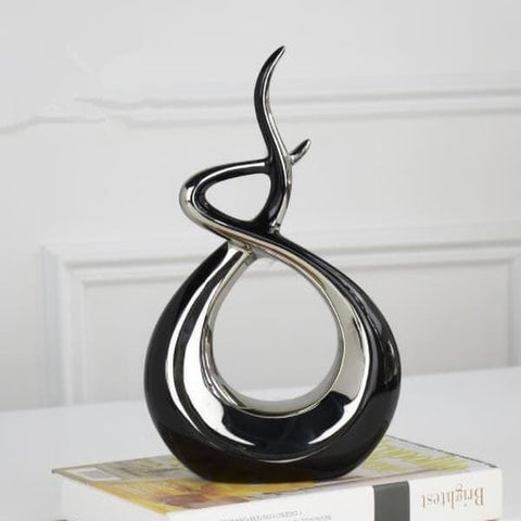 Sculpture Abstraite <br/> Enlacement d'Or