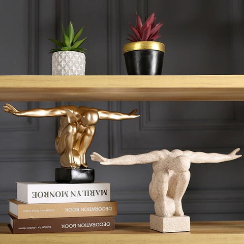 Statue Homme <br/> Athlète Penseur