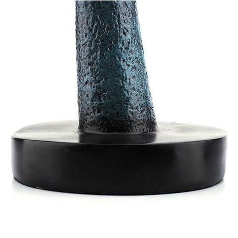 Statue Femme Pensive <br/> Visage Doré 28 / 37 cm